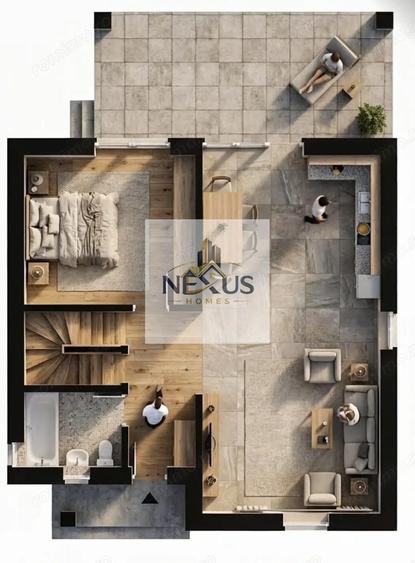 Casa P+M- Miorita-5 camere - 2 Bai-Living 36mp-Teren 386mp - 1