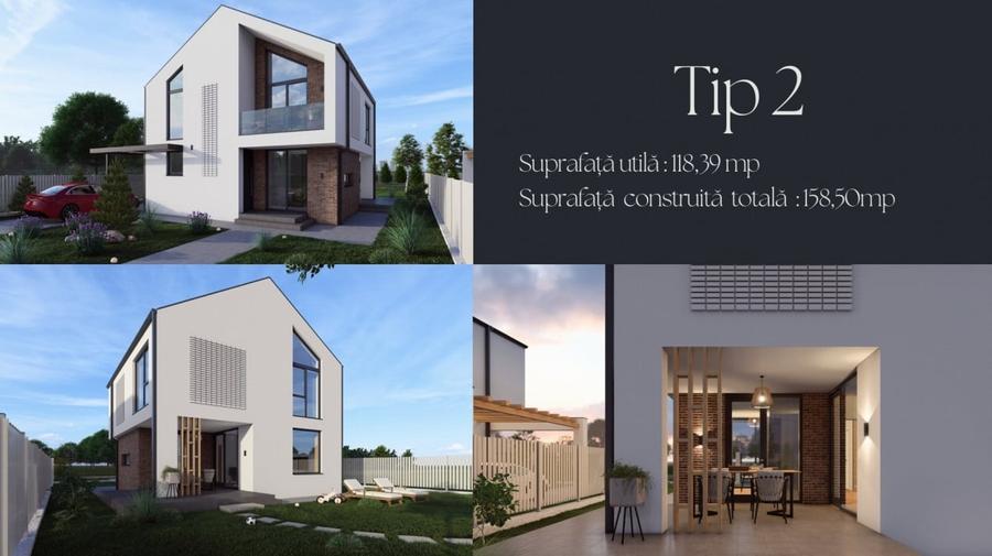 *Vila Bucium-Visan* - 650mp teren - *toate utilitatile* - 4