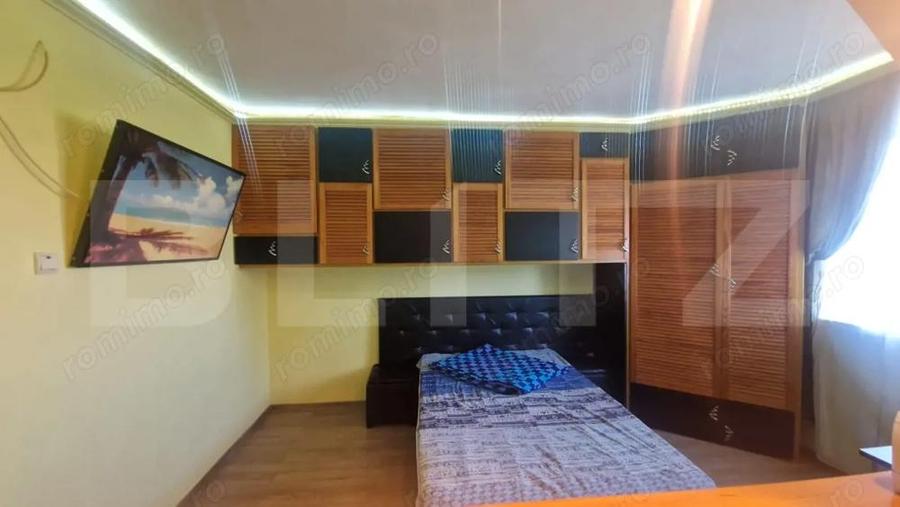 Garsoniera mobilata, etaj intermediar, parcare, beci luminoasa - 9