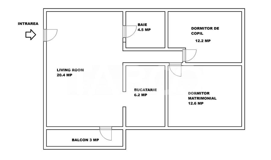 Apartament 3 camere si pod cu echipamente sport Arhitectilor Sbiu - 5