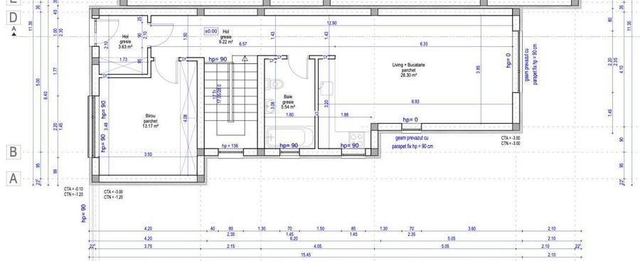 Duplex 120mp utili, 300mp teren, 3 parcari, Tauti - 2