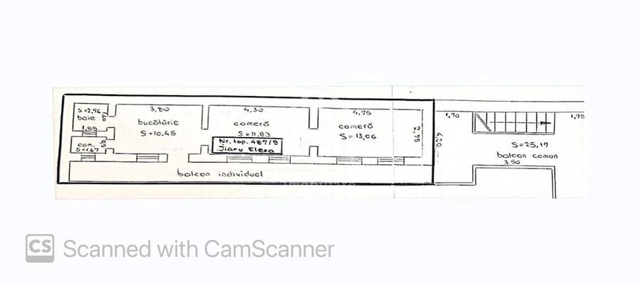 Apartament cu 2 camere, 40mp utili, balcon, pretabil pentru investitii - 5