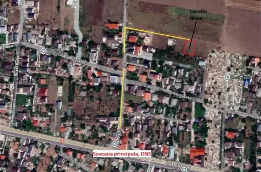 Vand teren intravilan 500 mp Valu lui Traian - 2