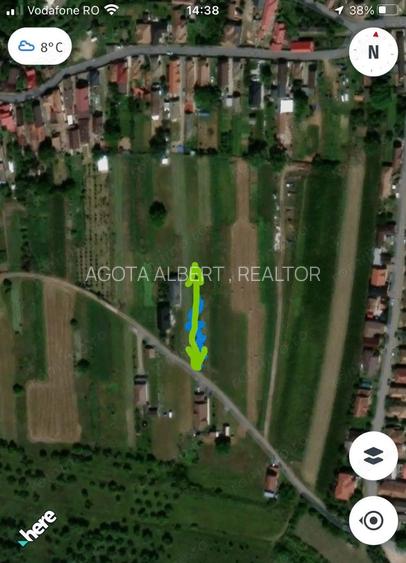 Vand teren pentru constructii in Luna de sus!