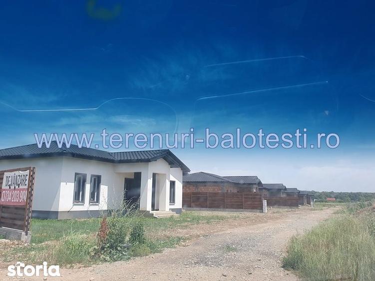 Vila Balotesti, padure,'la rosu',bransata la utilitati 99000 euro - 8