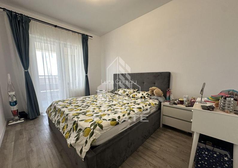 Apartament cu 2 camere si dressing mobilat, decomandat in...