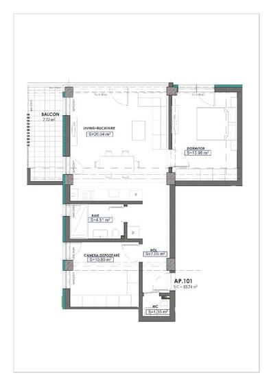 Apartamente Premium 3 camere Bratianu 211 - 3