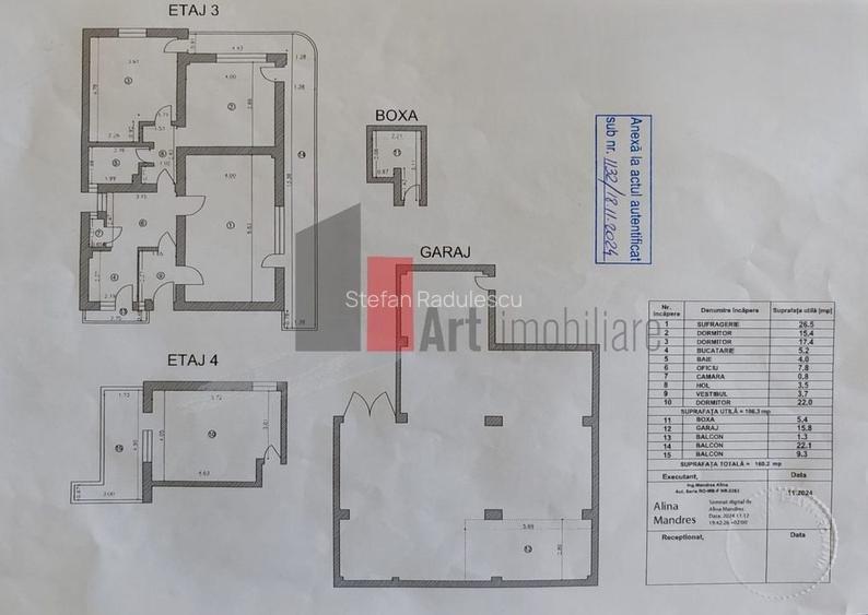 Apartament 3 camere + camera supliemntara, garaj si boxa Cotroceni Apartament 3 camere + camera supliemntara, garaj si boxa Cotroceni