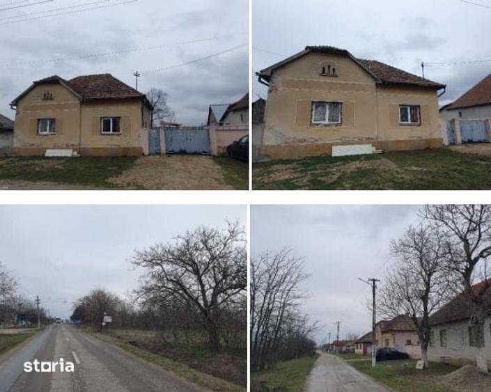 Casă cu 2 camere cu Teren 1080 Mp în Central
