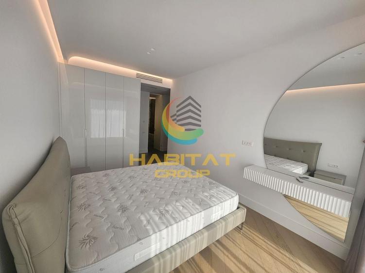 Apartament cu 3 camere semidecomandat în Pipera