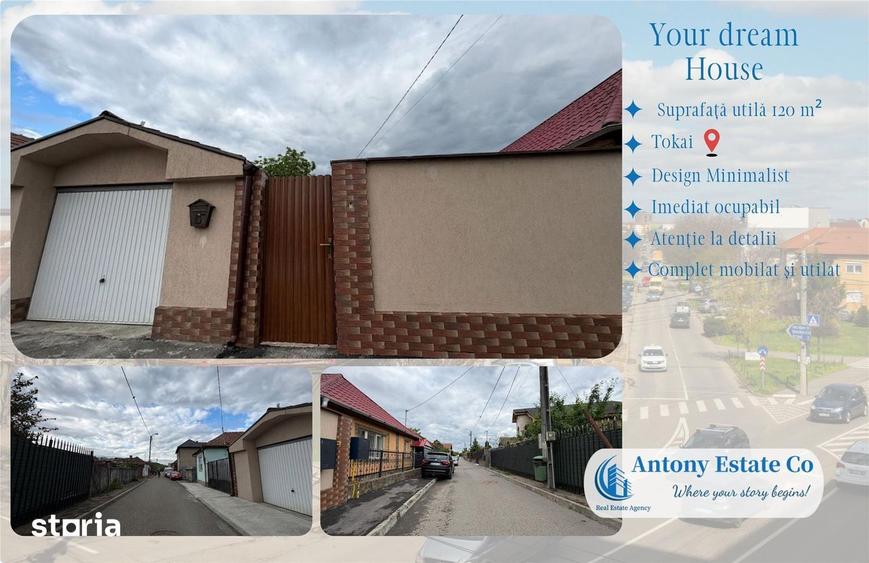Casă cu 4 camere cu Teren 331 Mp în Tokai