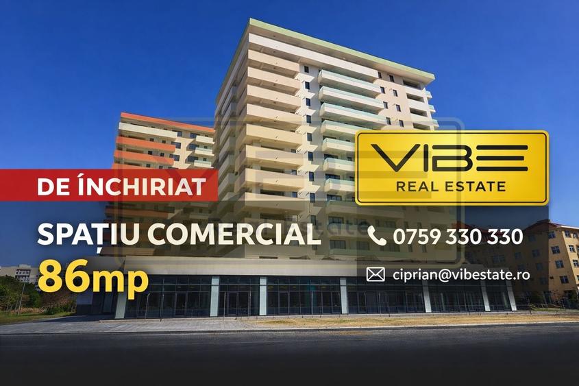 Spatiu comercial / Office NOU Podu Ros - Piata Nicolina - 1