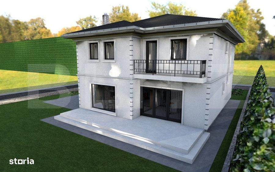 Casă cu 4 camere cu Teren 600 Mp în Centura