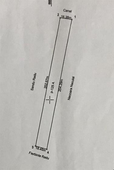 Teren intravilan in Golesti 3740mp - 2