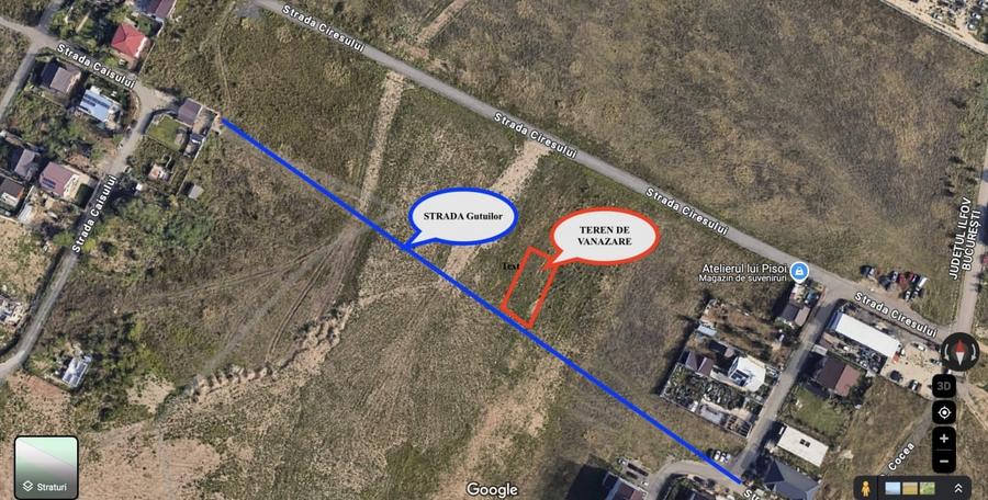 Teren de vanzare in Mgurele Cartierul Pomilor - 1