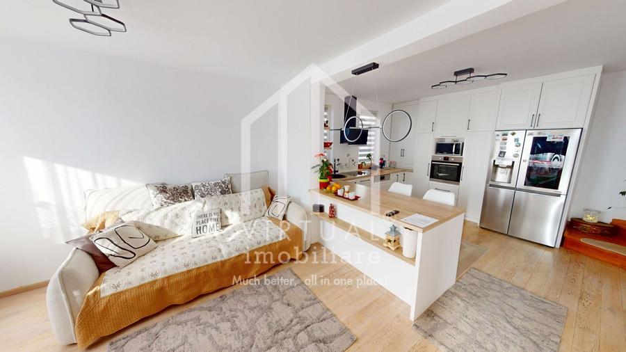 Casa de tip cvadruplex, 4 camere, 79mp utili, curte 70mp, 2 parcari - 4