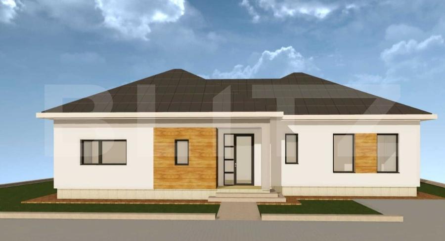 Casa plan parter in Cornesti - Miroslava - 2