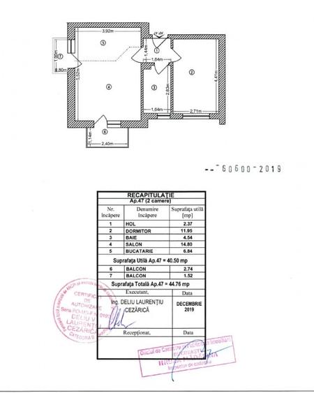 Parcul Carol, bloc nou, apartament complet mobilat si utilat - 13