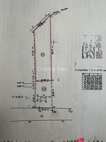Constructie demolabila + Teren 3000 mp, Simnicul de Sus, Sat Dutulesti