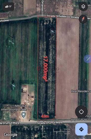 Terenuri Clinceni - 2.500mp -> 15 Ha - 3