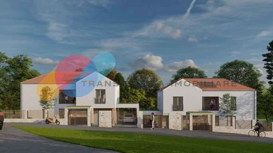 Teren autorizat Duplex- 1000 mp - proiect aprobat P+E - 5