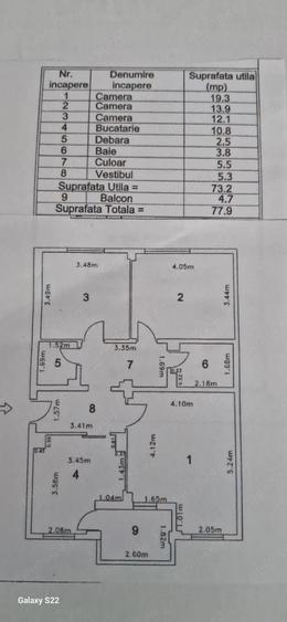 Particular vand apartament 3 camere zona centrala Bragadiru - 7