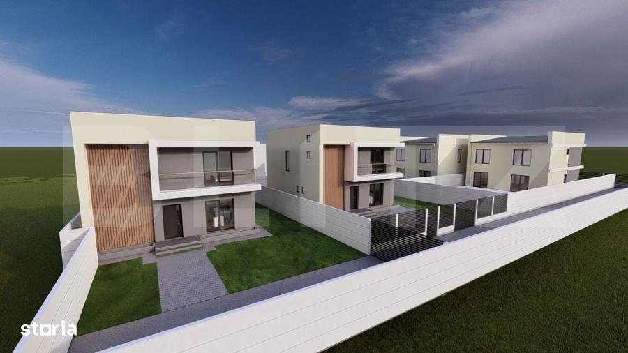 Case individuale P + E la cheie, 135 mpu, 300 mp teren, zona Catargiu - 10