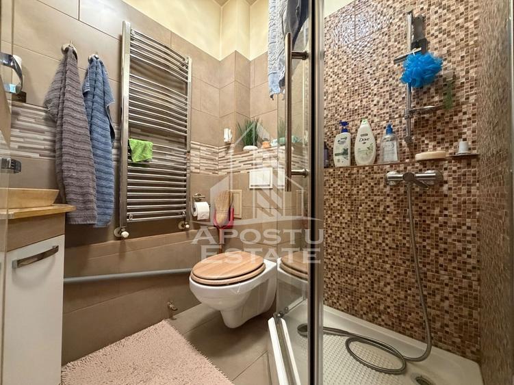 Apartament cu 3 camere, 2 bai, 2 balcoane, etajul 1 , zona Buziasului - 12