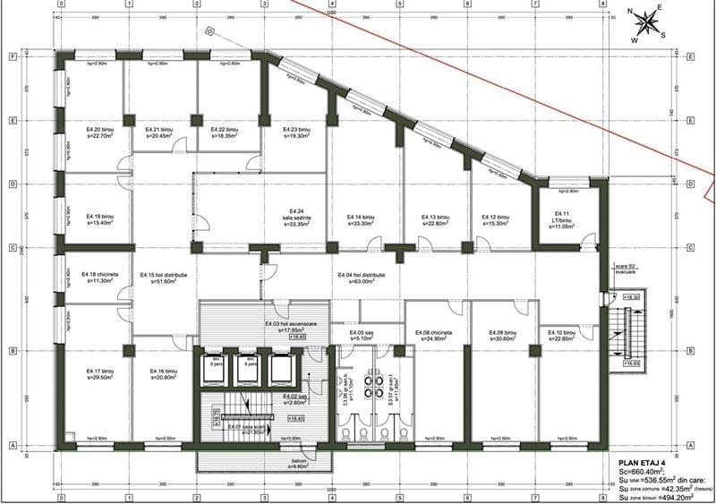 Birouri de inchiriat in cladirea Tati Center - 15