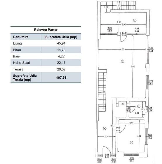 Metrou Laminorului Vila S+P+1+M nefinisata la interior zona linistita - 14