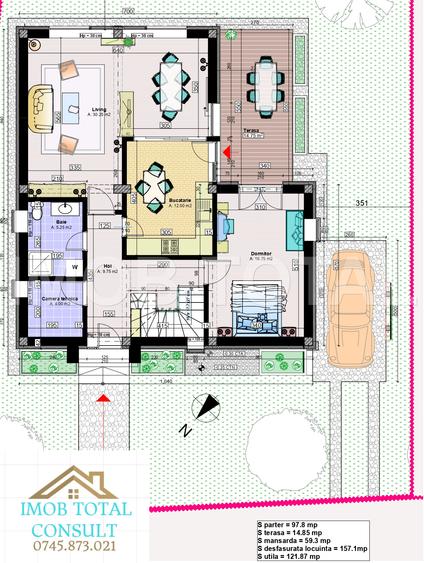 Case noi Stefanesti, toate utilitatile. - 2