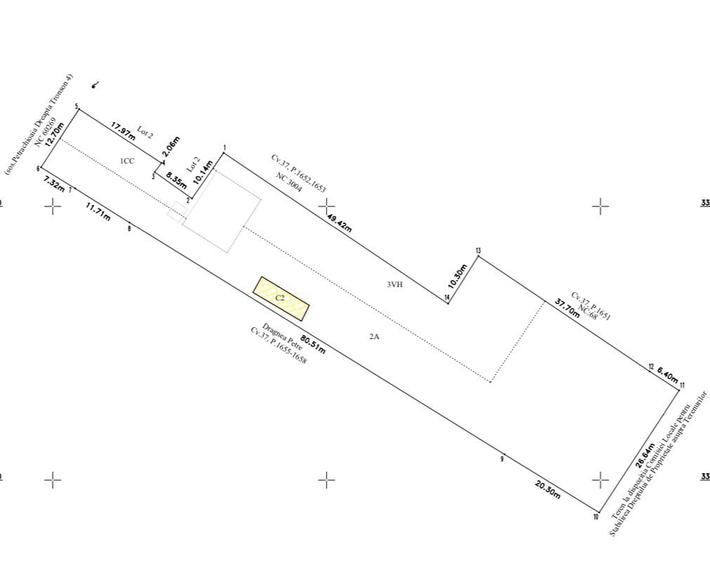 Afumați, Petrichioaia - teren - 2450 mp - 3