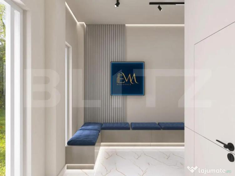 Penthouse nou modern, 3 camere, centrala proprie+panouri fot - 13