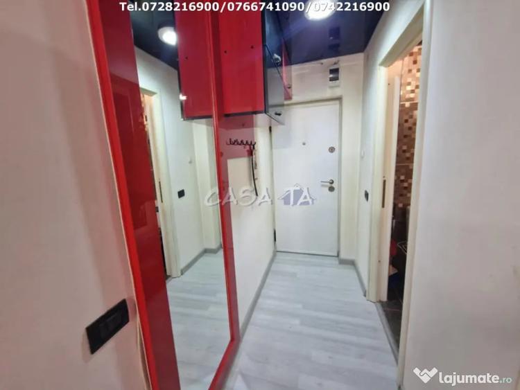 Apartament cu 2 camere semidecomandat în Central