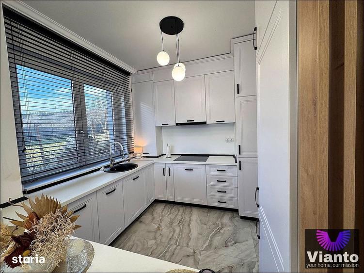 APARTAMENT 2 CAMERE MOBILAT SI UTILAT CU BALCON | VEDERE LIBERA | LOC - 5