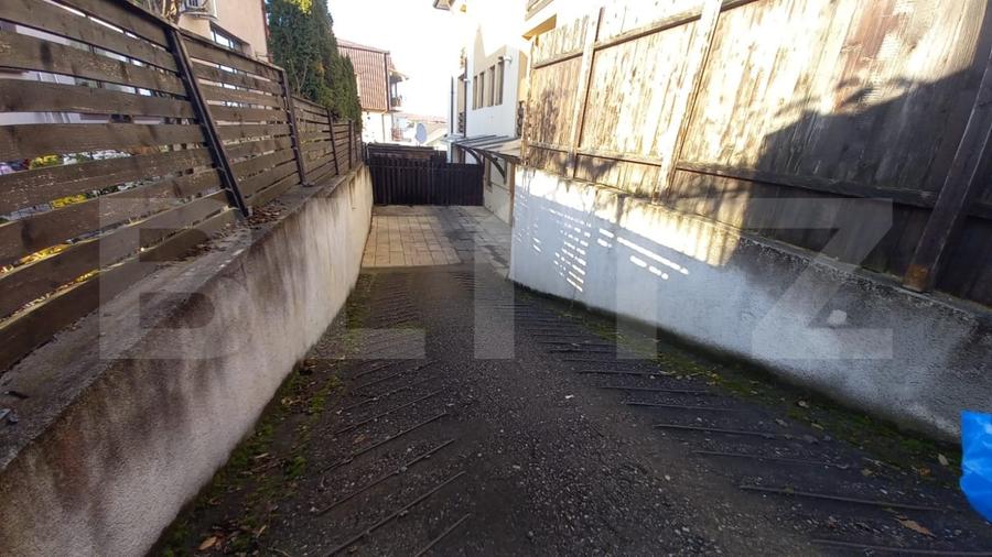 Apartament mobilat, 3 camere, 63 mp, curte 49 mp, parcare, cart Europa ! - 6