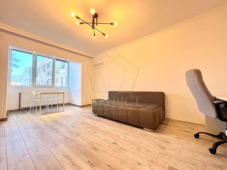 Apartament cu 2 camere nedecomandat, mobilat în Girocului