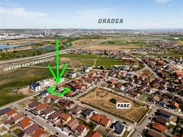 Casă cu 4 camere cu Teren 431 Mp în Sântandrei