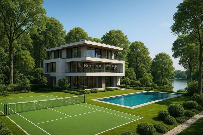 Reședință sau Dezvoltare Exclusivistă, teren in Snagov cu deschidere la Lac