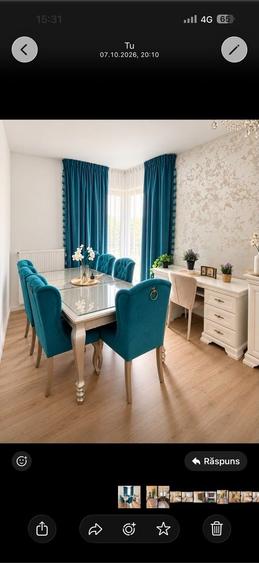Apartament cu 3 camere decomandat, mobilat în Pipera
