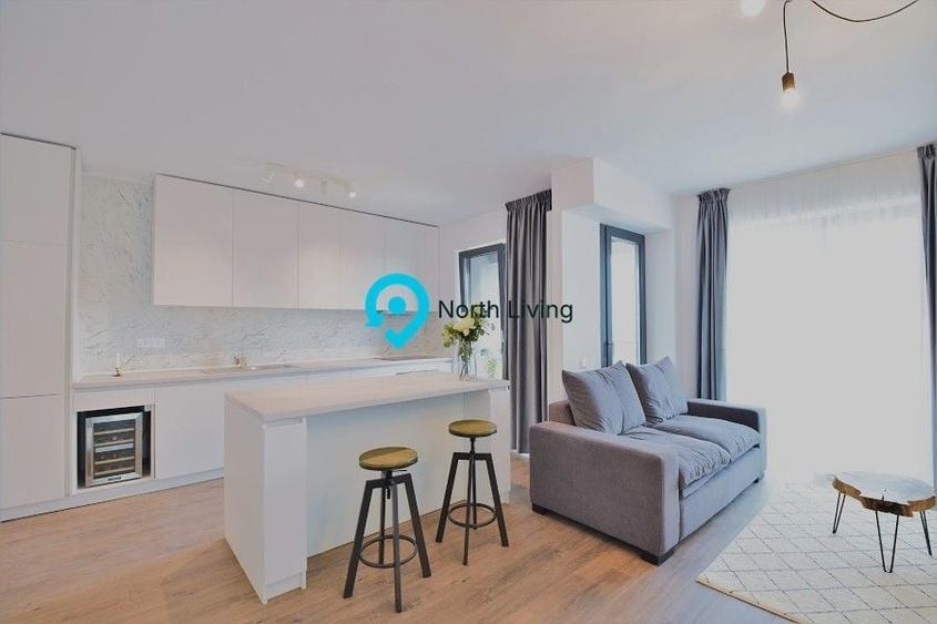 Apartament cu 2 camere semidecomandat, mobilat în Aviației