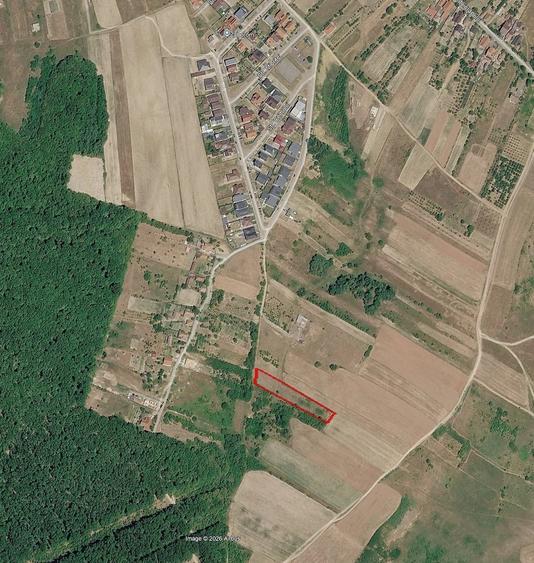 Teren de 2700 mp, în Ortelec