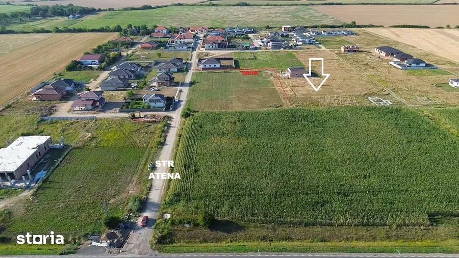 ! LISTARE NOUA!Parcela Teren intravilan 632 mp Martinesti/Strada Atena - 2