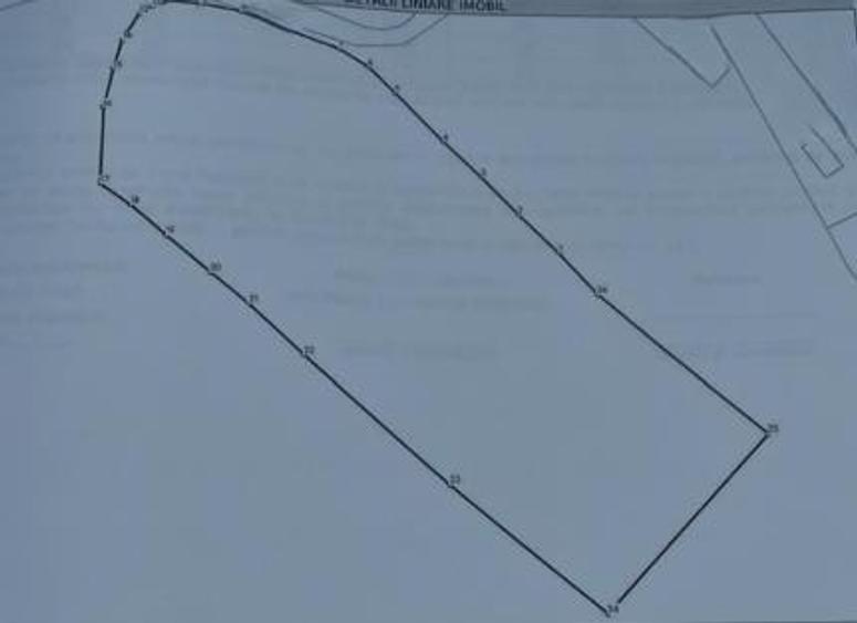 Teren agricol intravilan de 7400 mp, în Ciurea