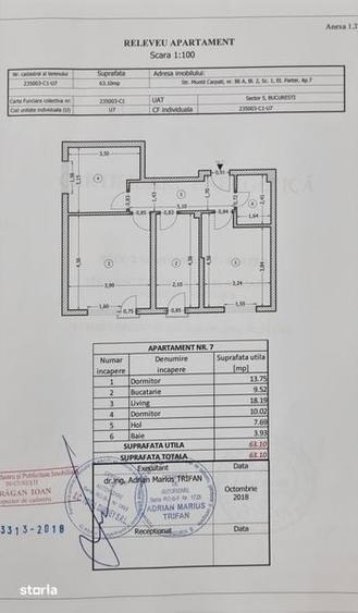 Apartament 3 camere - 1