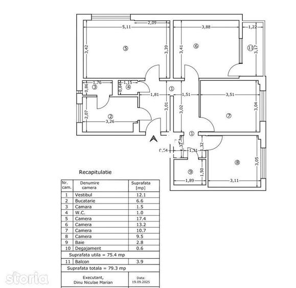 Apartament 4 camere Rahova comision 0% - 1