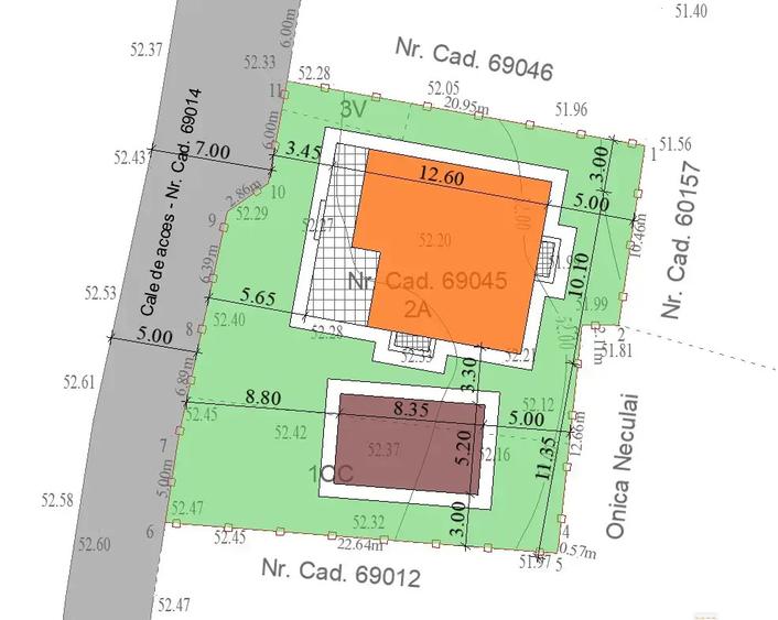 teren cu casa in constructie - 5