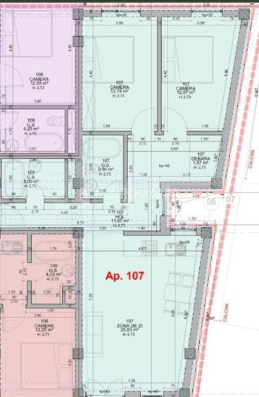 Apartament cu 3 camere, 71,98 mp, intr-un bloc nou, zona ultracentral Apartament cu 3 camere, 71,98 mp, intr-un bloc nou, zona ultracentral