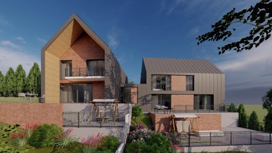 Casa individuala cu 5 camere, 168mp utili, Popesti comuna Baciu - 1