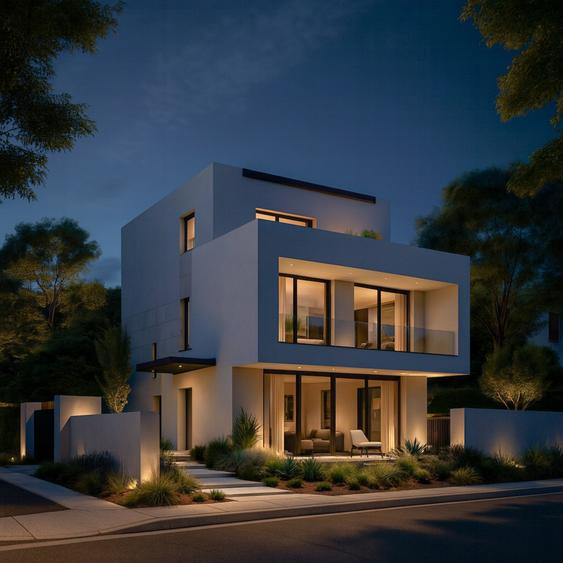 VILA REPREZENTATIVA 2025  P+1+M  283 MP MOGOSOAIA STRADA  ARMENEASCA COMISION 0% - 7